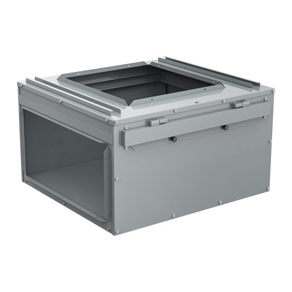 GeoCool side return filter plenum with side opening, top opening and front filter slot